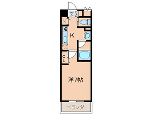 アーデン江坂の物件間取画像